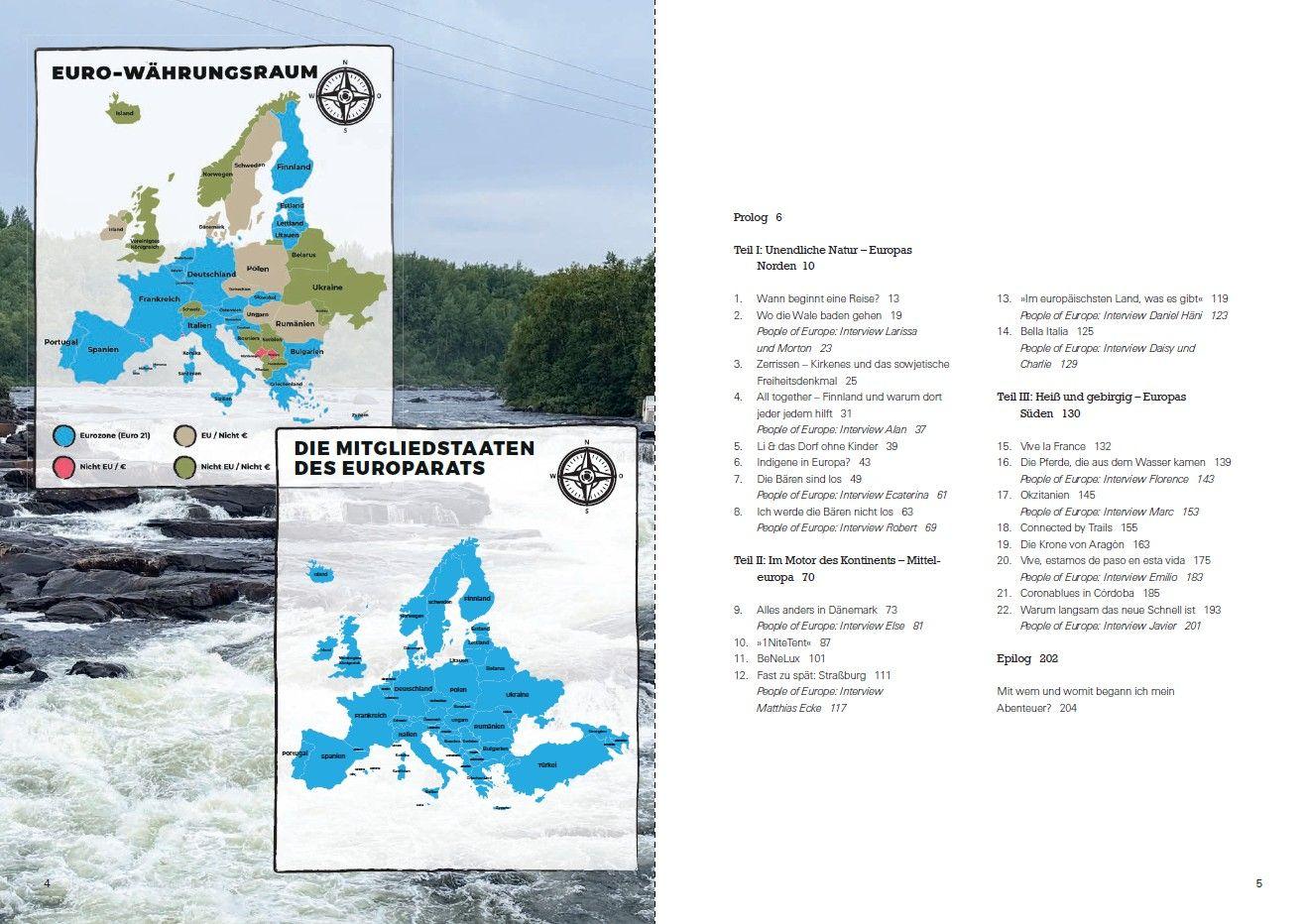 Beispielinhalt (Bild) Fahrrad, Freiheit, Europa - unterwegs auf dem EuropeanConnection Trail