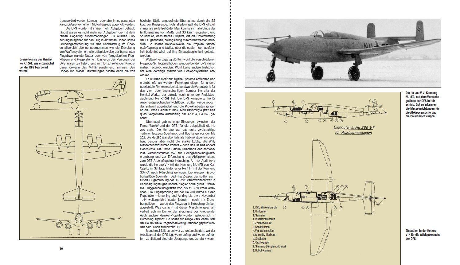 Beispielinhalt (Bild) Geheimprojekte der DFS