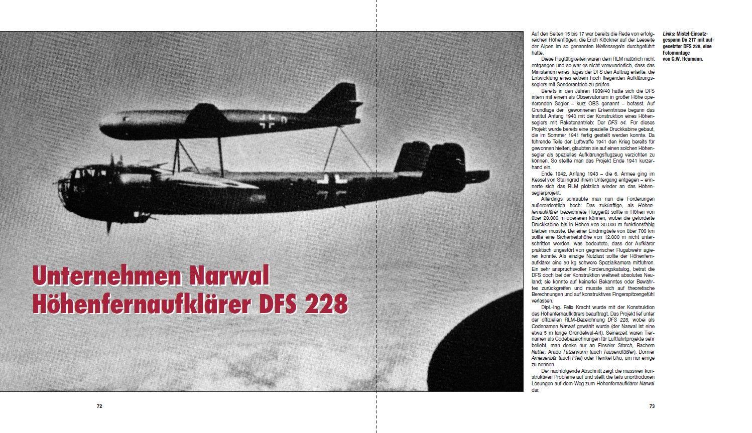 Beispielinhalt (Bild) Geheimprojekte der DFS