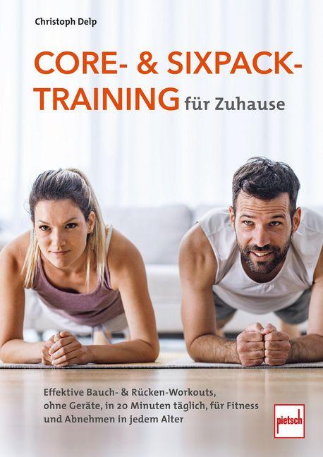 Vorderes Coverbild Core- und Sixpack-Training für Zuhause