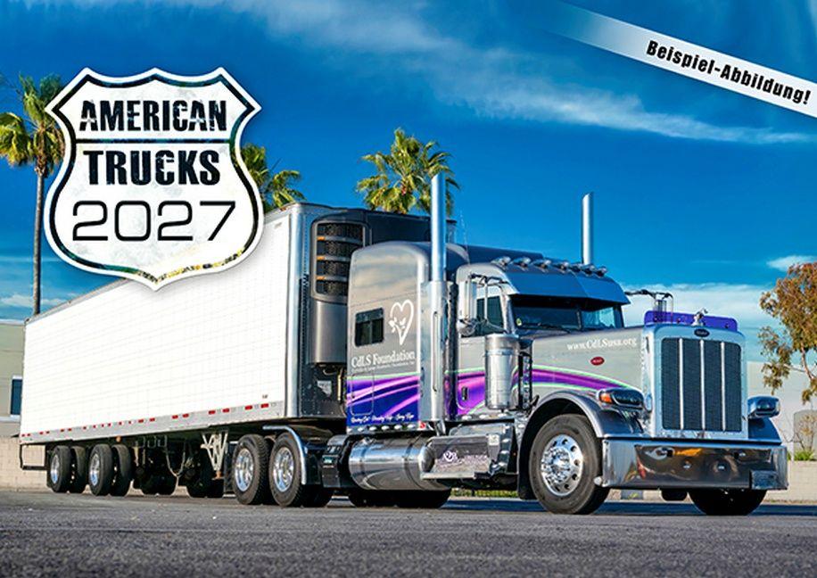 Vorderes Coverbild American Trucks Kalender 2027