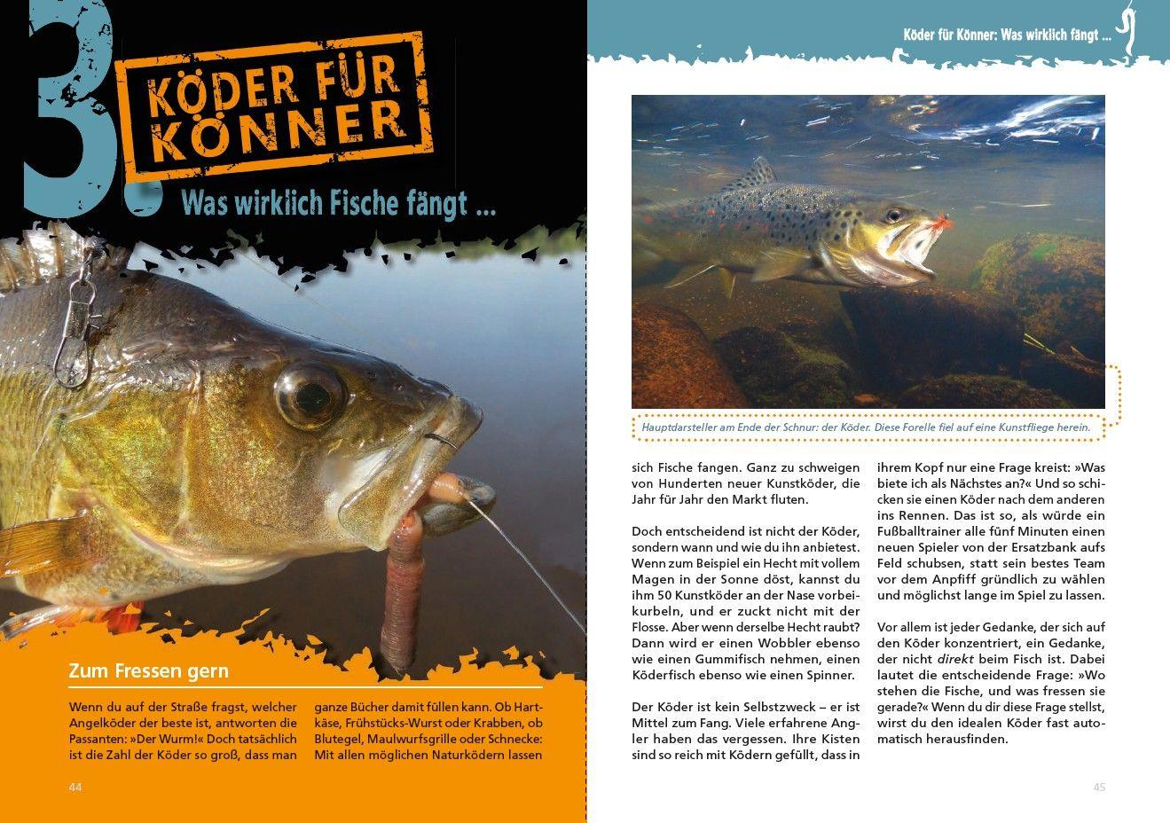 Beispielinhalt (Bild) Fänger statt Anfänger - Angeln lernen - der schnellste Weg: Der Angel-Ratgeber von Spiegel Bestsellerautor Martin Wehrle