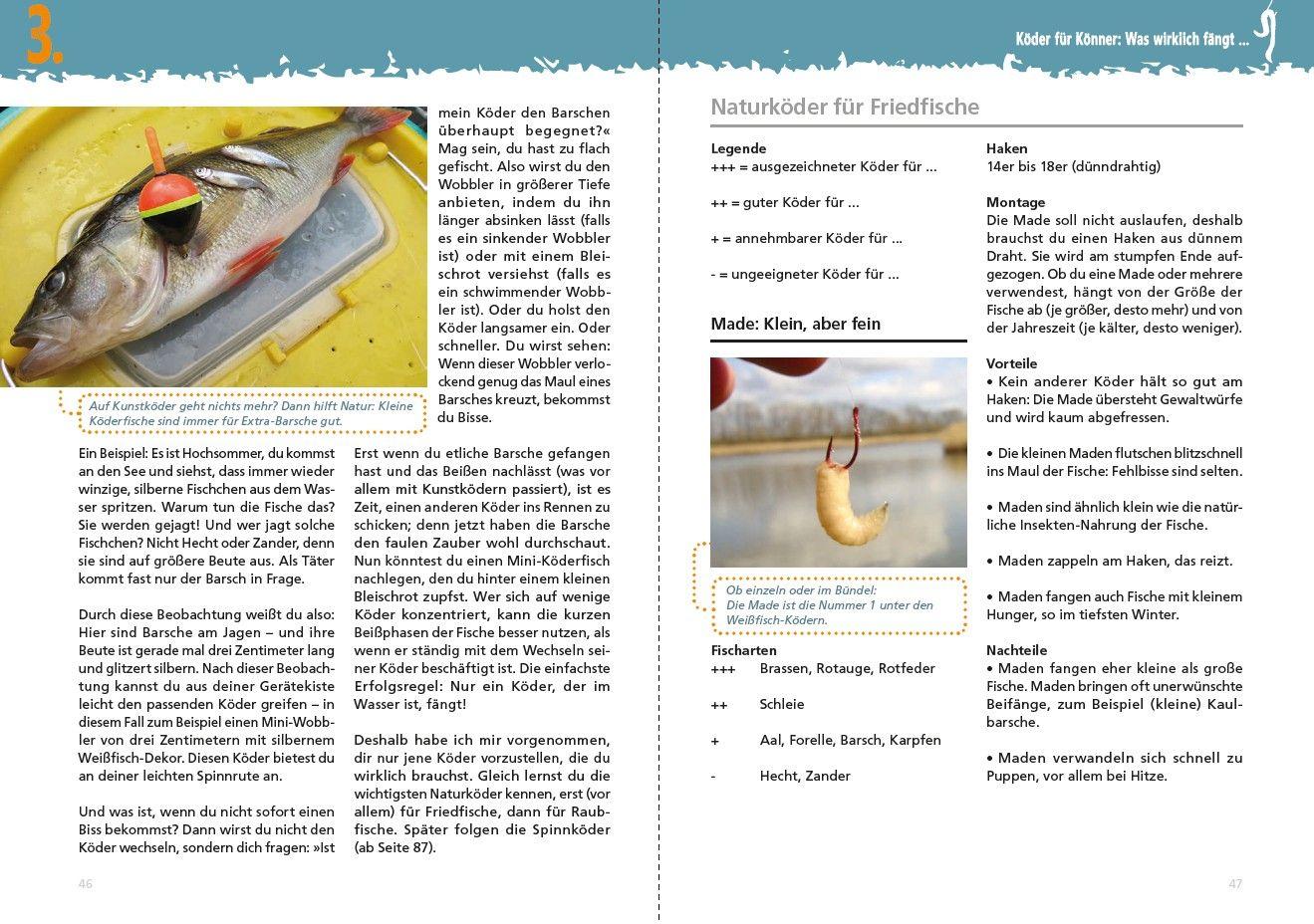 Beispielinhalt (Bild) Fänger statt Anfänger - Angeln lernen - der schnellste Weg: Der Angel-Ratgeber von Spiegel Bestsellerautor Martin Wehrle