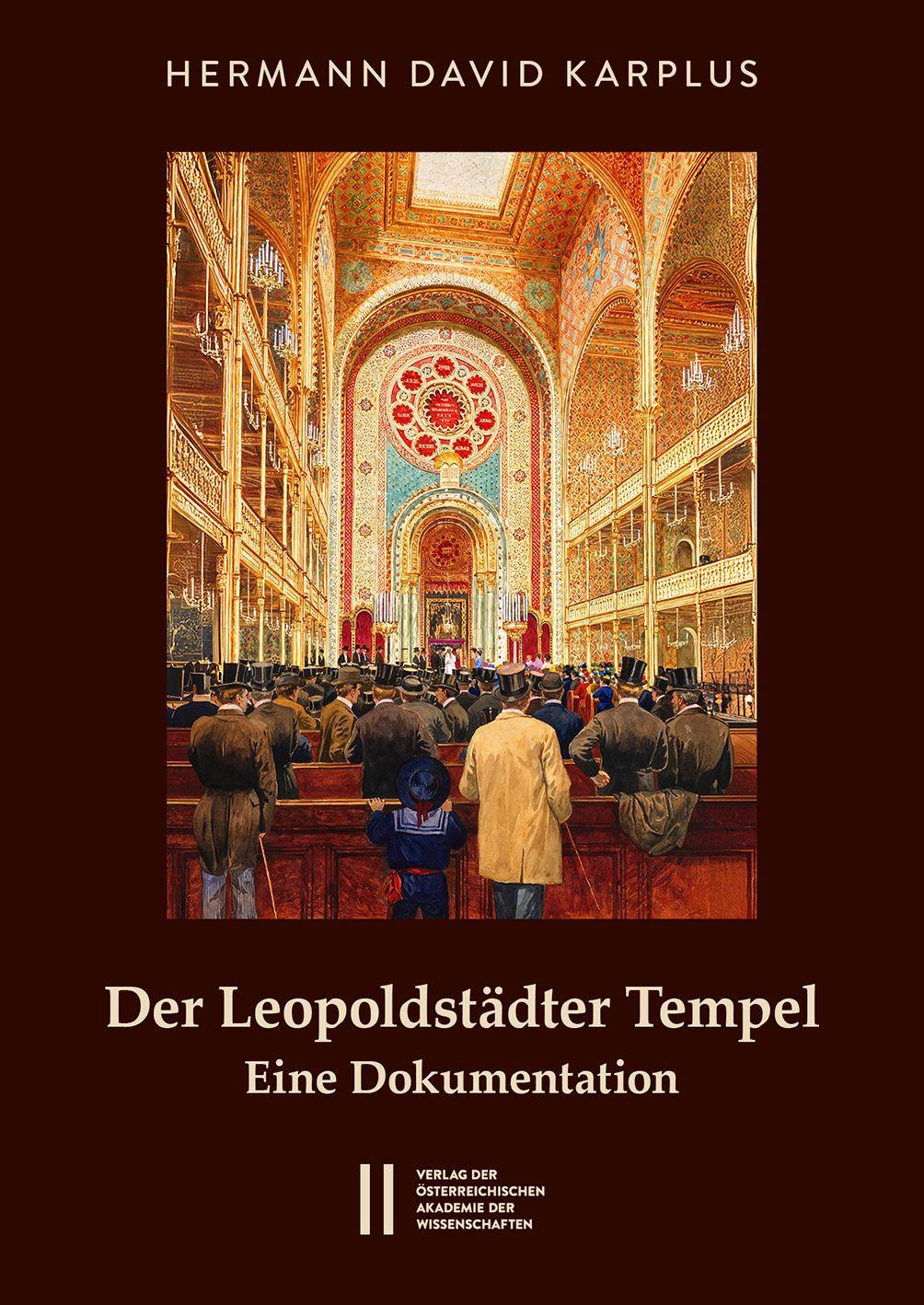 Vorderes Coverbild Der Leopoldstädter Tempel