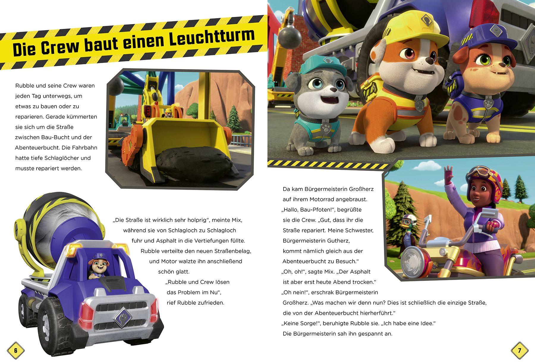 Beispielinhalt (Bild) Rubble & Crew: Meine liebsten Vorlesegeschichten