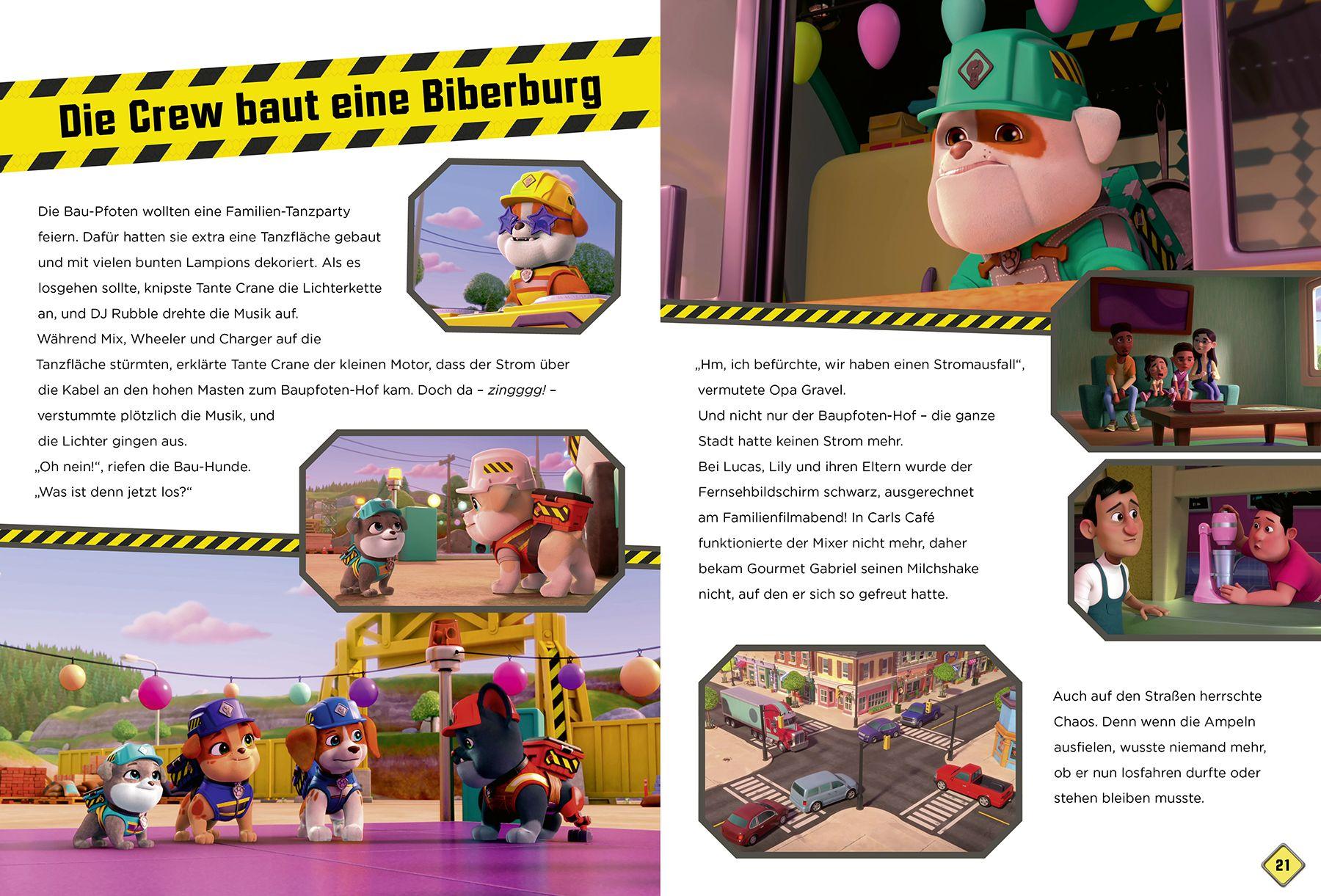 Beispielinhalt (Bild) Rubble & Crew: Meine liebsten Vorlesegeschichten