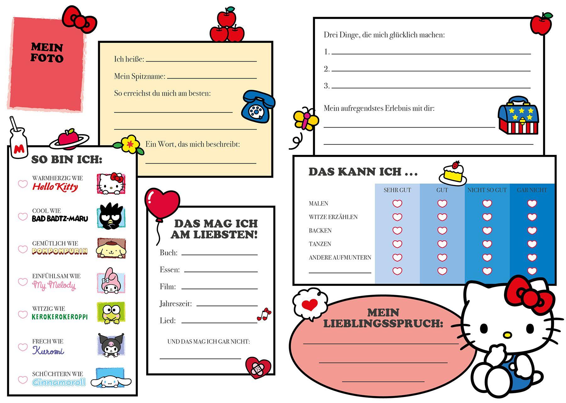 Beispielinhalt (Bild) Hello Kitty and Friends: Meine Freunde