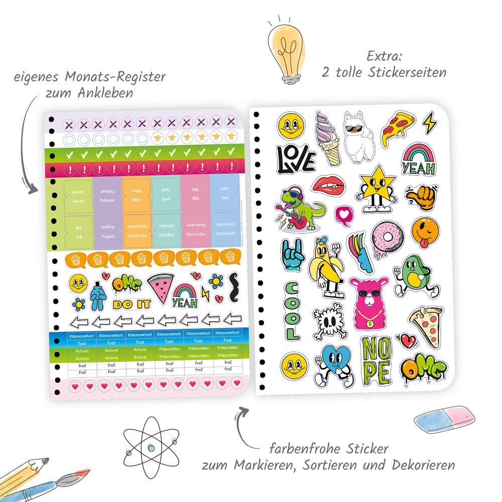 Beispielinhalt (Bild) TRÖTSCH - Schulplaner WOW Gaming 26/27