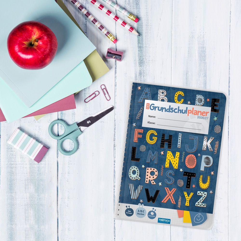 Beispielinhalt (Bild) TRÖTSCH - Grundschulplaner Buchstaben 26/27