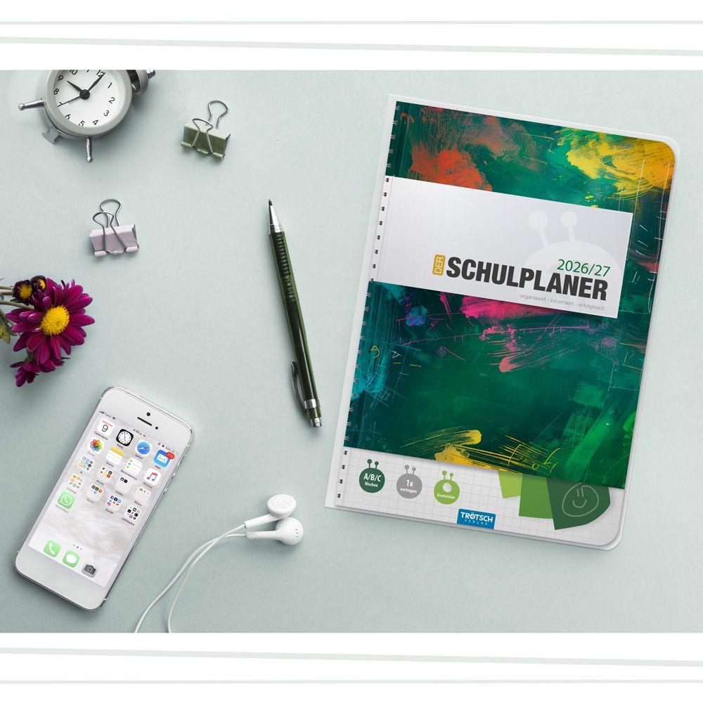 Beispielinhalt (Bild) TRÖTSCH - Schulplaner Grün 26/27