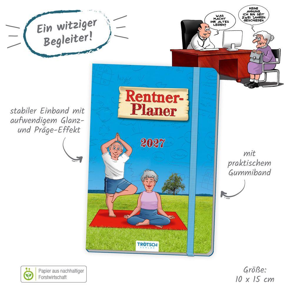 Beispielinhalt (Bild) TRÖTSCH - Buchkalender Rentnerplaner 2027