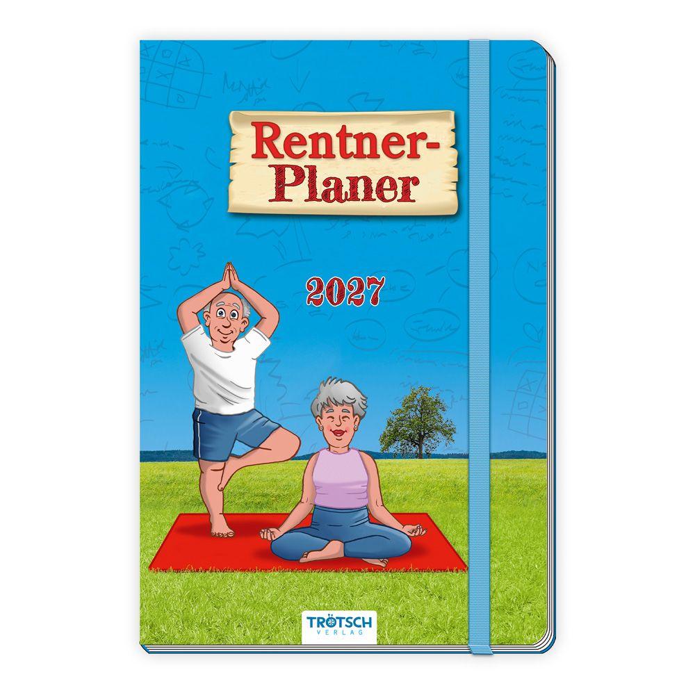 Vorderes Coverbild TRÖTSCH - Buchkalender Rentnerplaner 2027