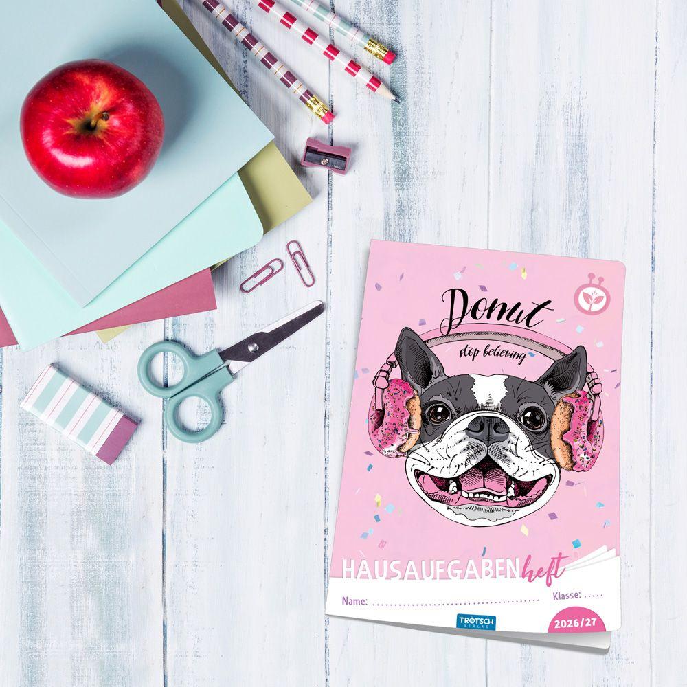 Beispielinhalt (Bild) TRÖTSCH - Jahresbezogenes Hausaufgabenheft Grundschule Hund 26/27