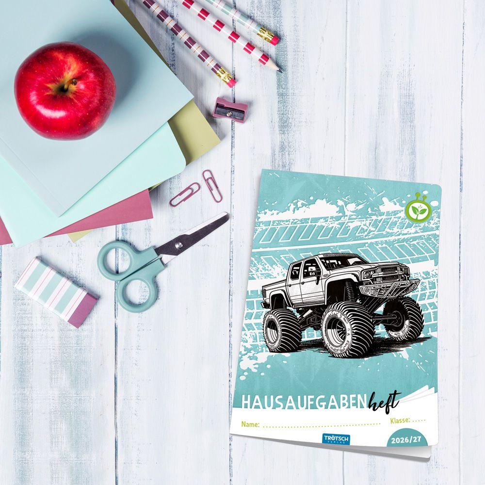 Beispielinhalt (Bild) TRÖTSCH - Jahresbezogenes Hausaufgabenheft Grundschule Truck 26/27