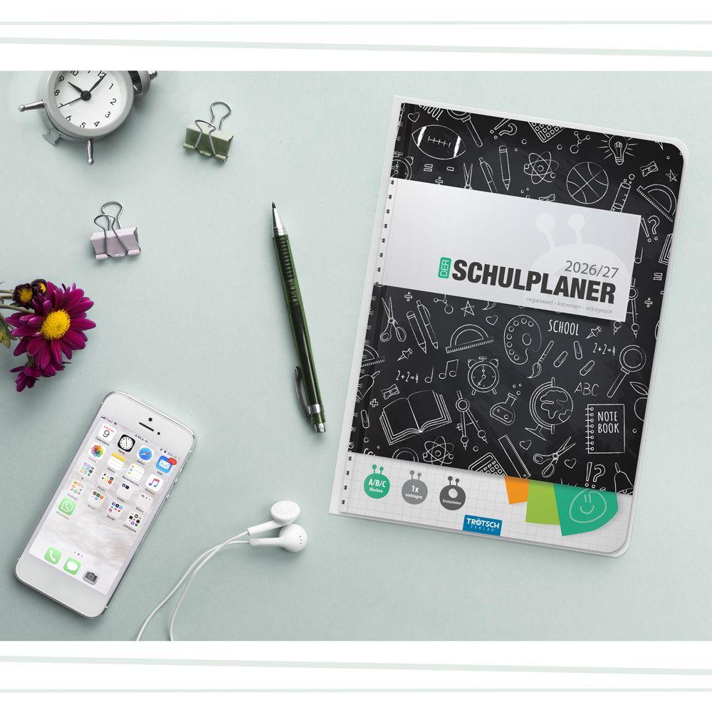 Beispielinhalt (Bild) TRÖTSCH - Schulplaner Schwarz 26/27