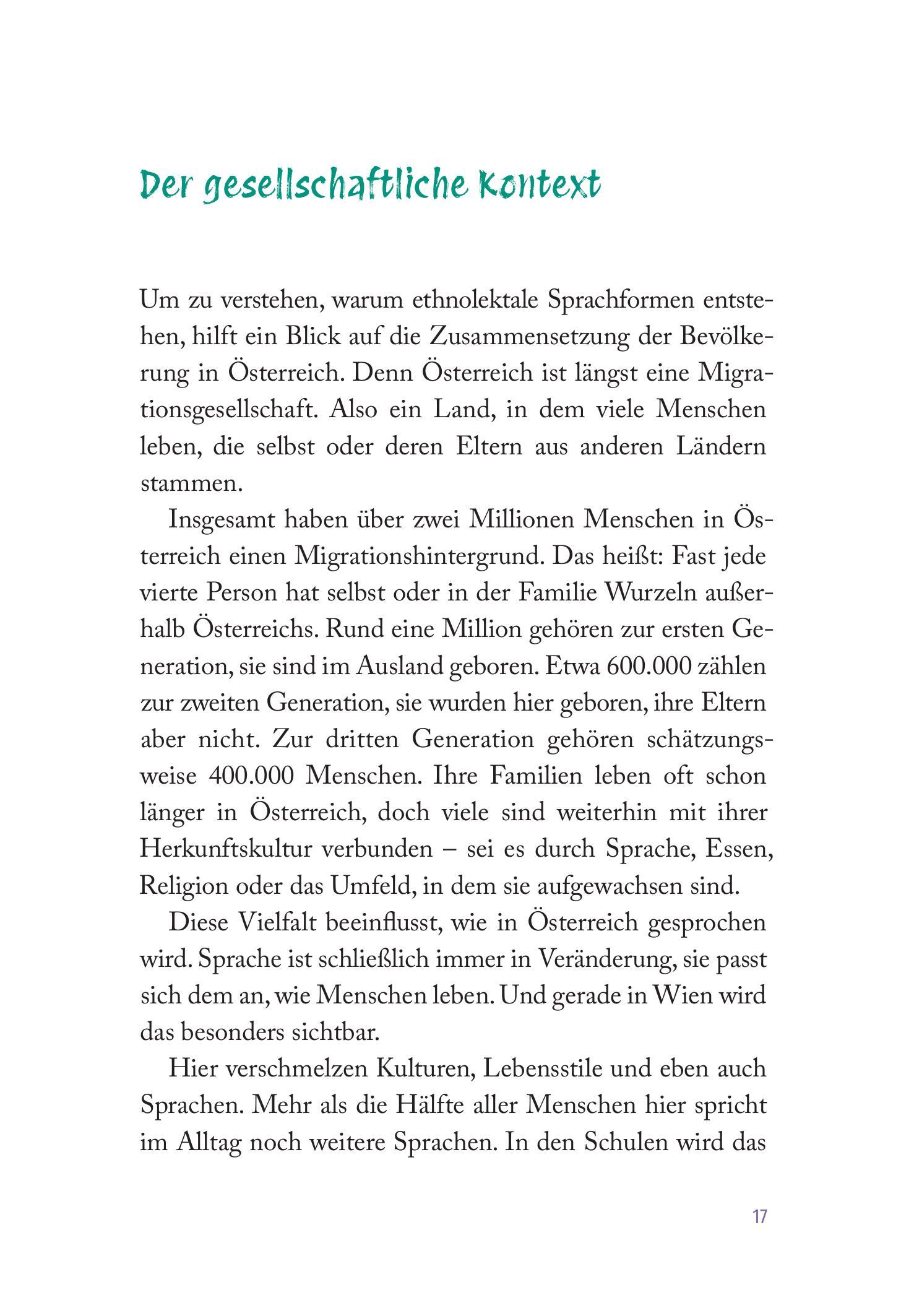 Beispielinhalt (Bild) Bin Straßenbahn, wallah