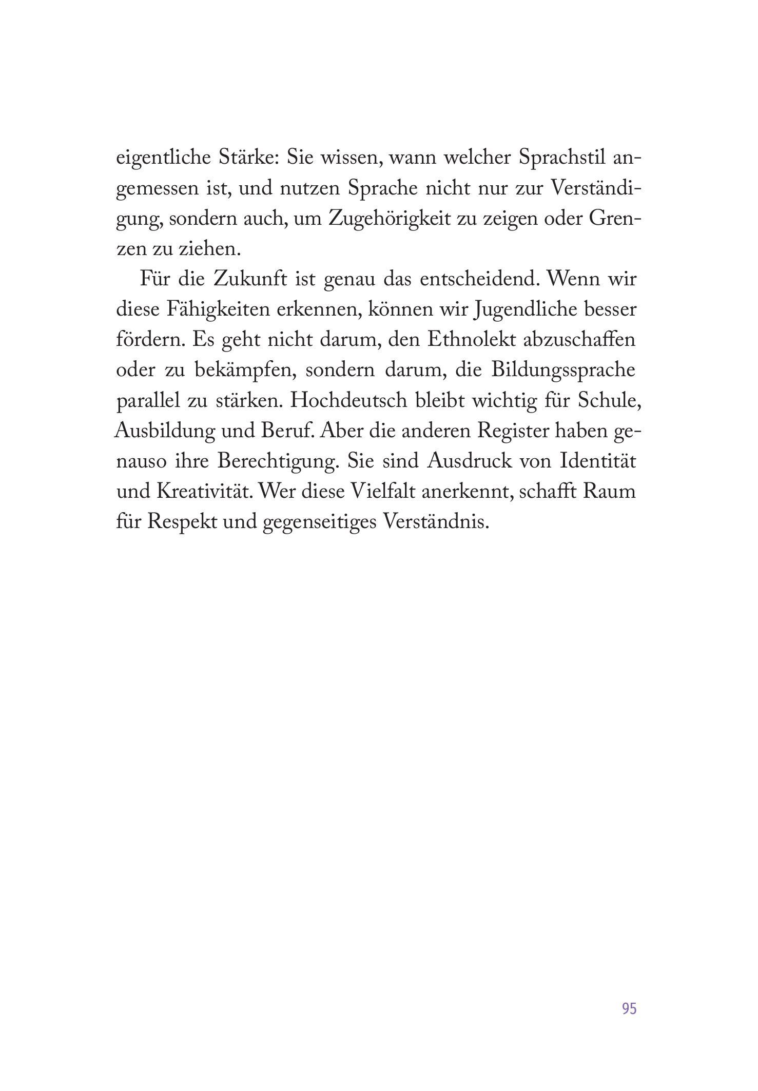 Beispielinhalt (Bild) Bin Straßenbahn, wallah