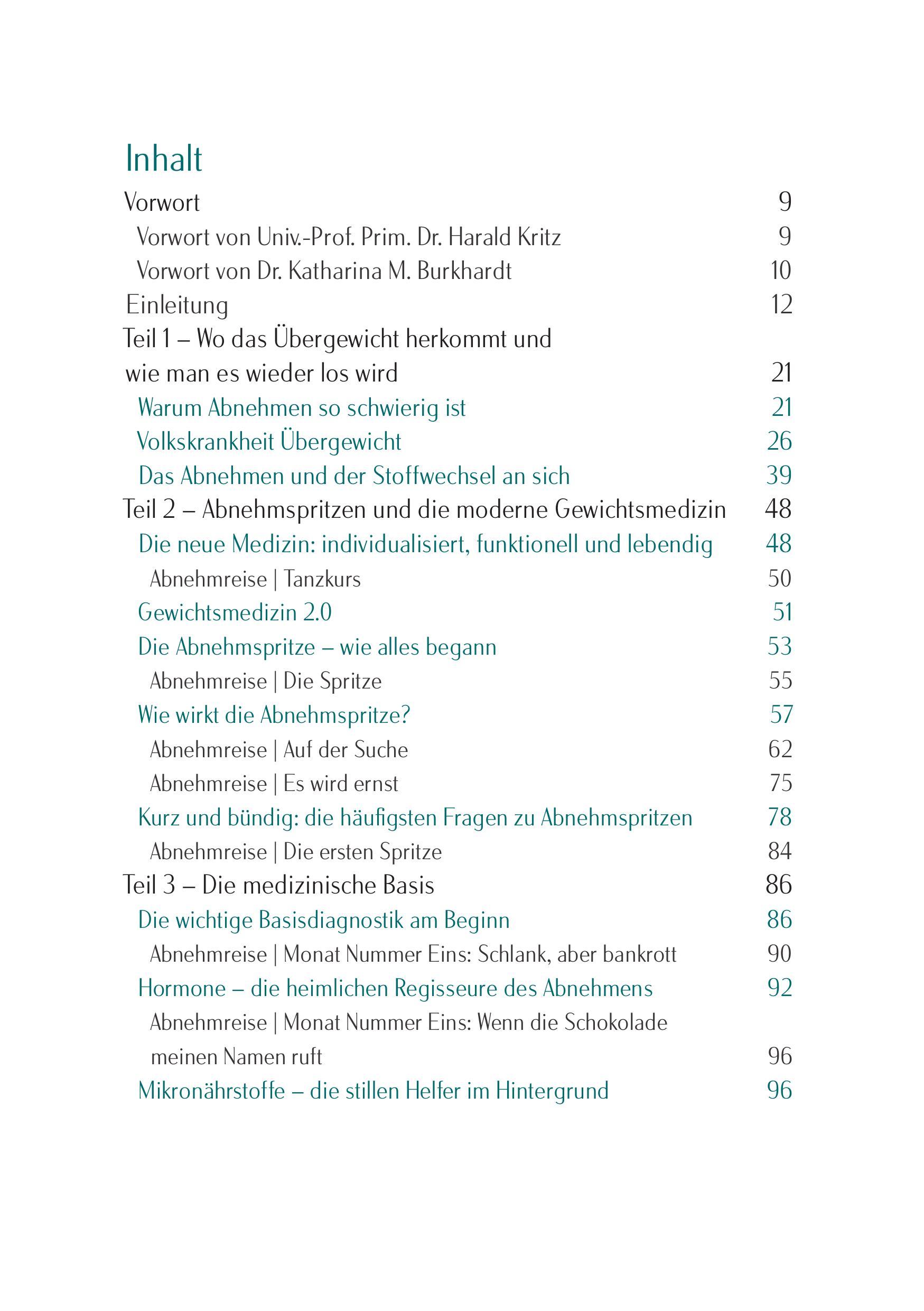 Beispielinhalt (Bild) Gamechanger Abnehmspritze