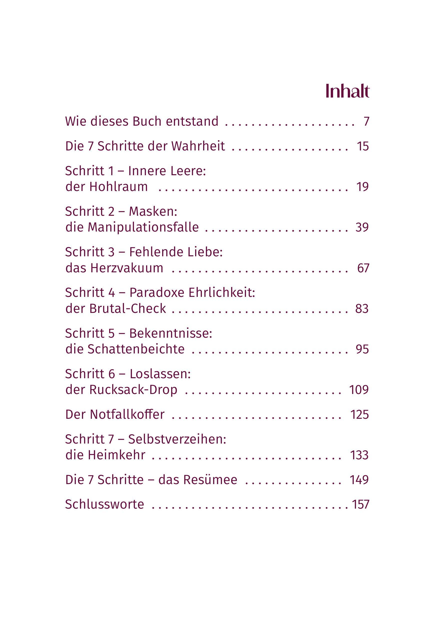 Beispielinhalt (Bild) Lieber ECHT kaputt als perfekt am Arsch