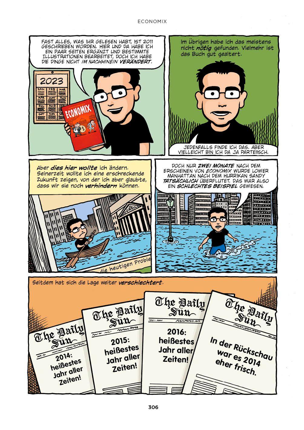 Beispielinhalt (Bild) Economix - erstmals komplett in Farbe