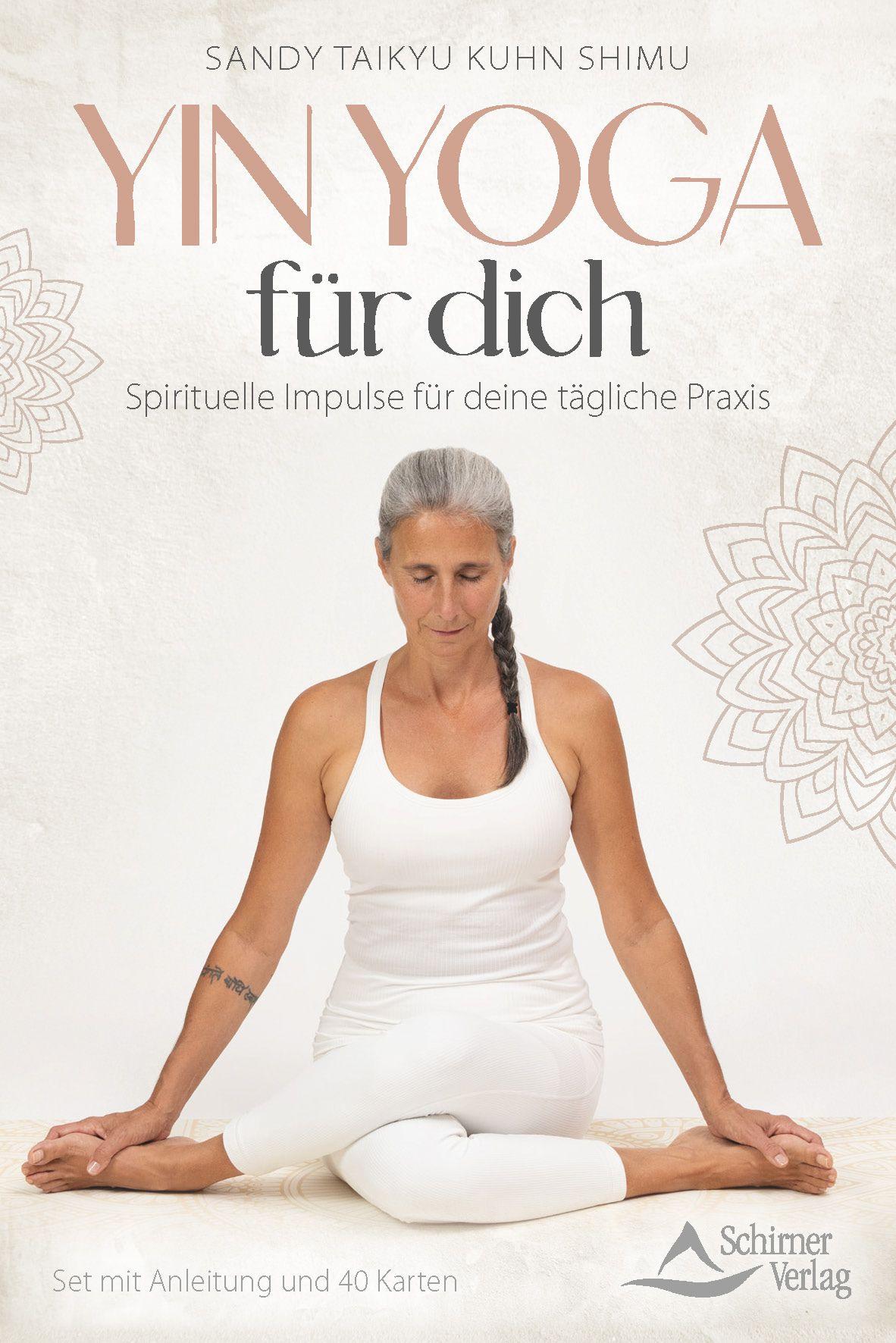 Vorderes Coverbild Yin Yoga für dich - Spirituelle Impulse für deine tägliche Praxis