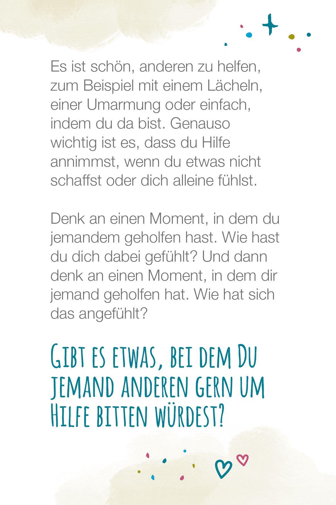 Beispielinhalt (Bild) Ich bin ich - und wachse weiter!- 40 neue Affirmationen und Rituale, mit denen Kinder glücklich groß werden