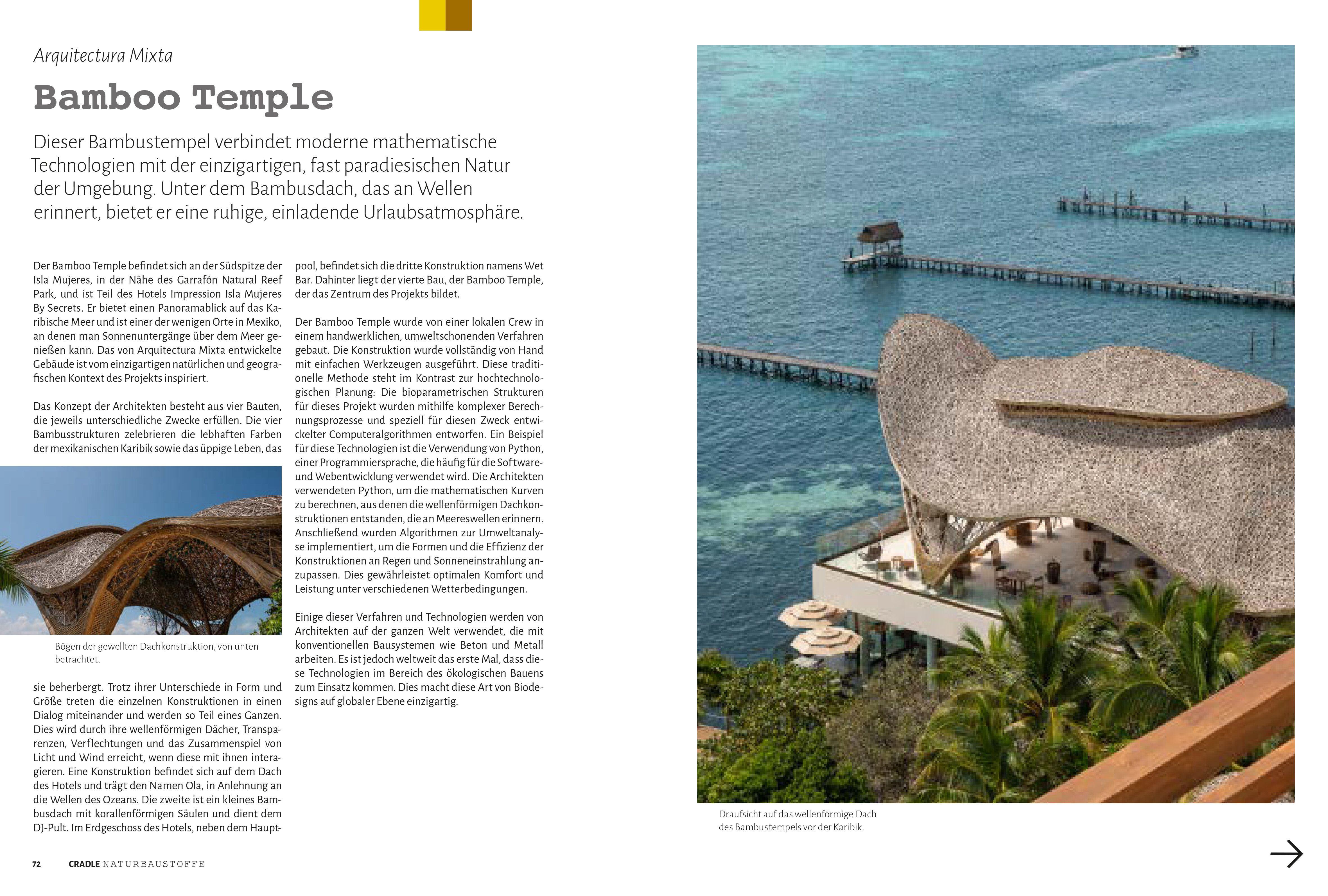 Beispielinhalt (Bild) Cradle Book Natural Building Materials