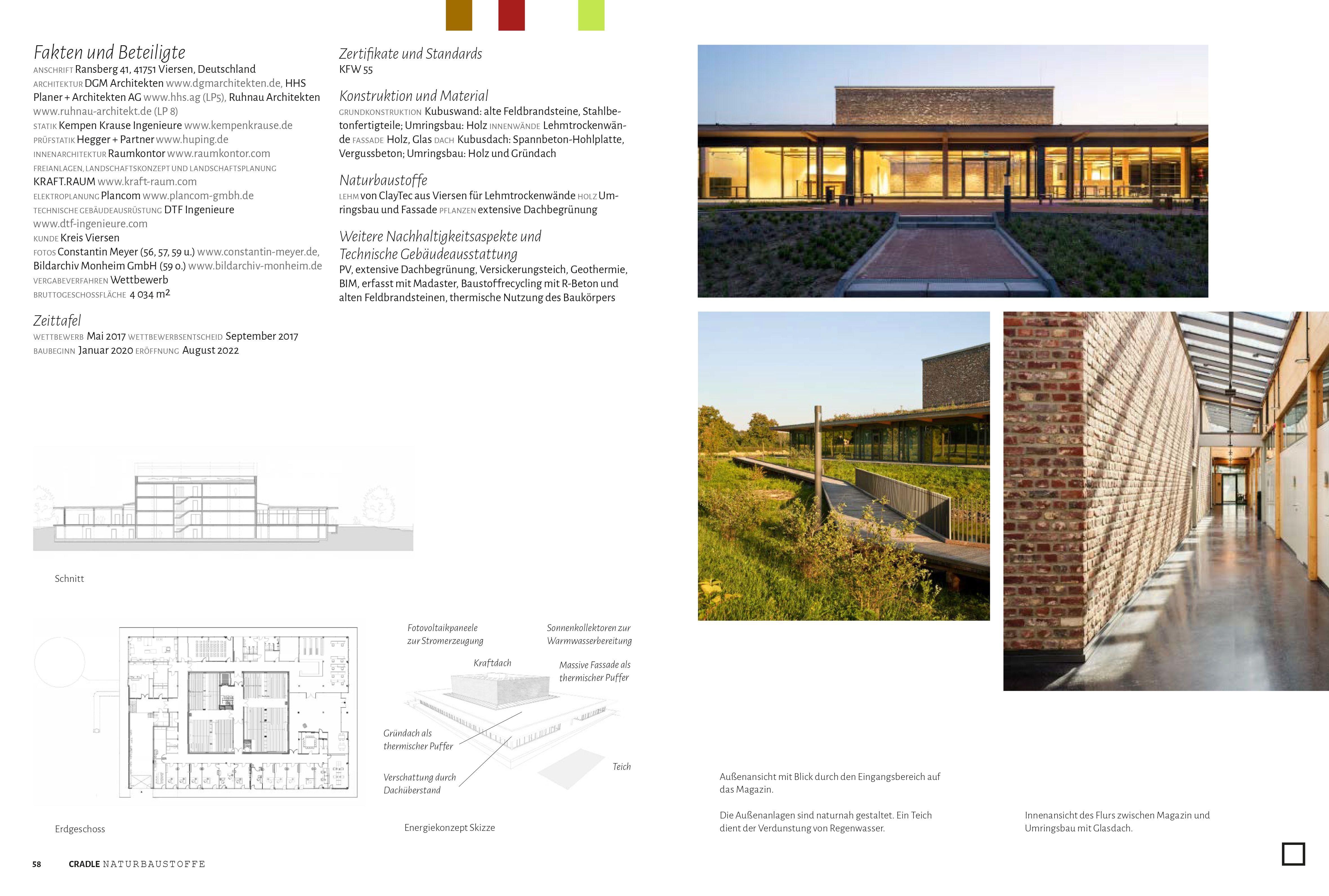 Beispielinhalt (Bild) Cradle Book Natural Building Materials