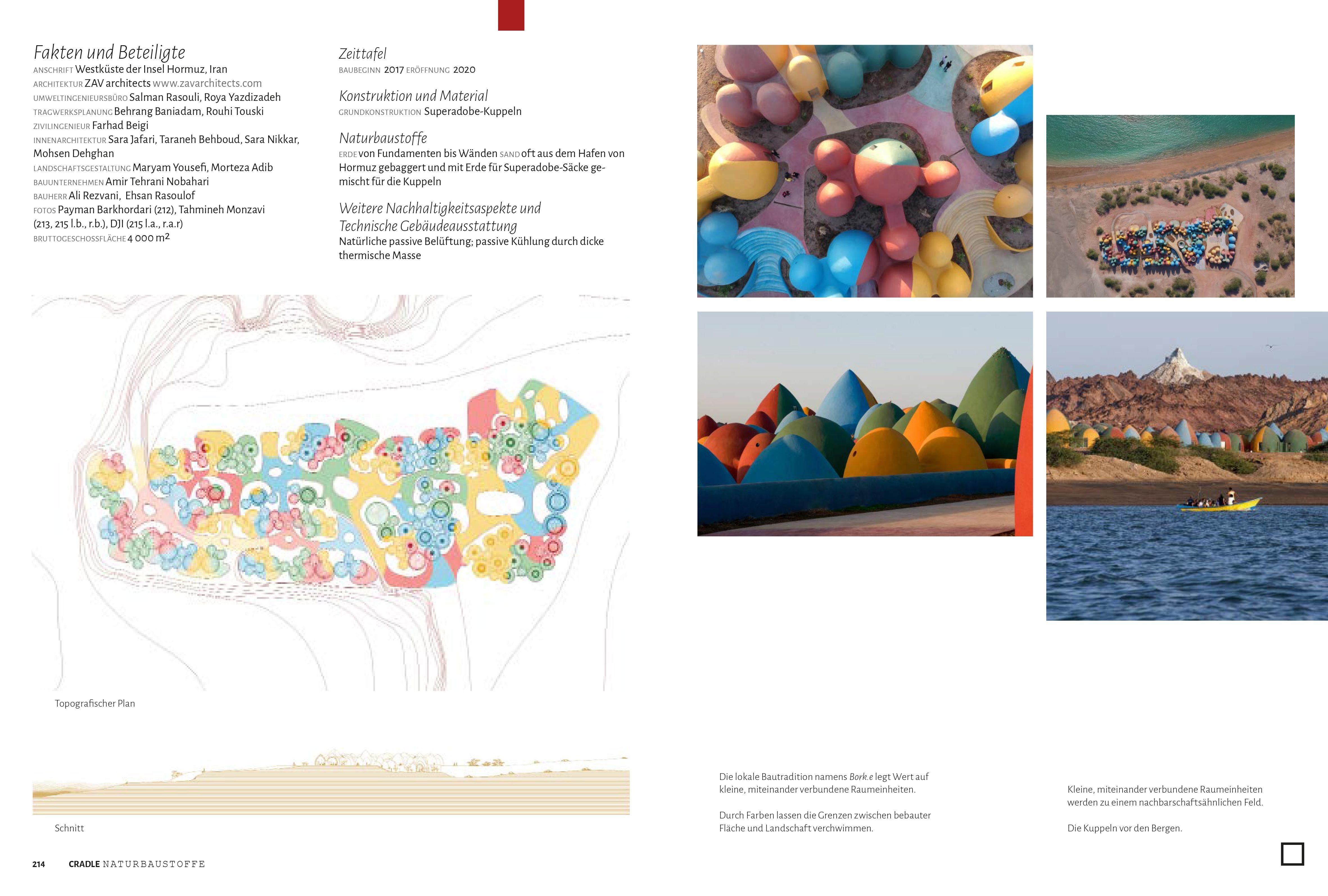 Beispielinhalt (Bild) Cradle Buch Naturbaustoffe