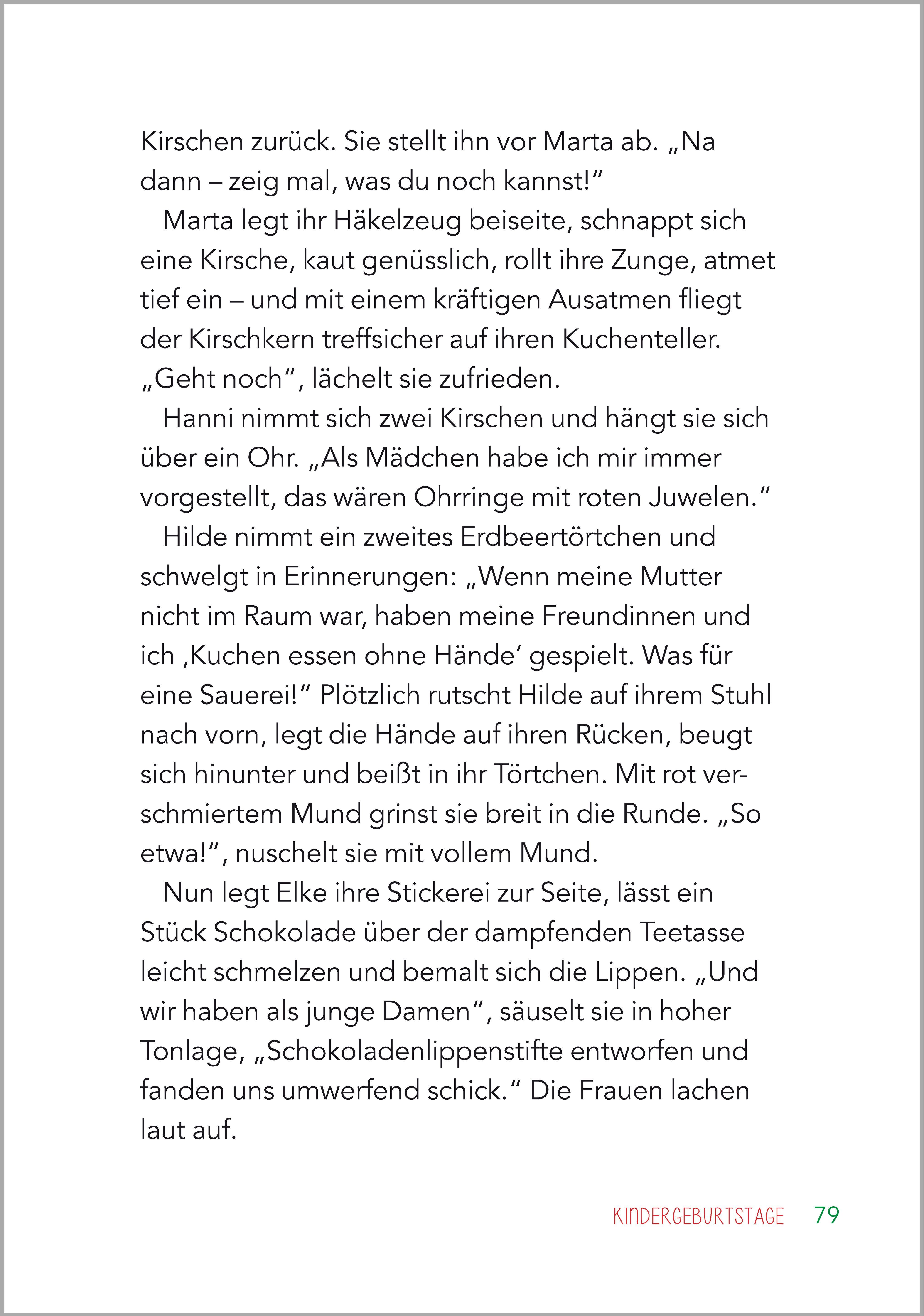 Beispielinhalt (Bild) Geschichten vom Plauderclub