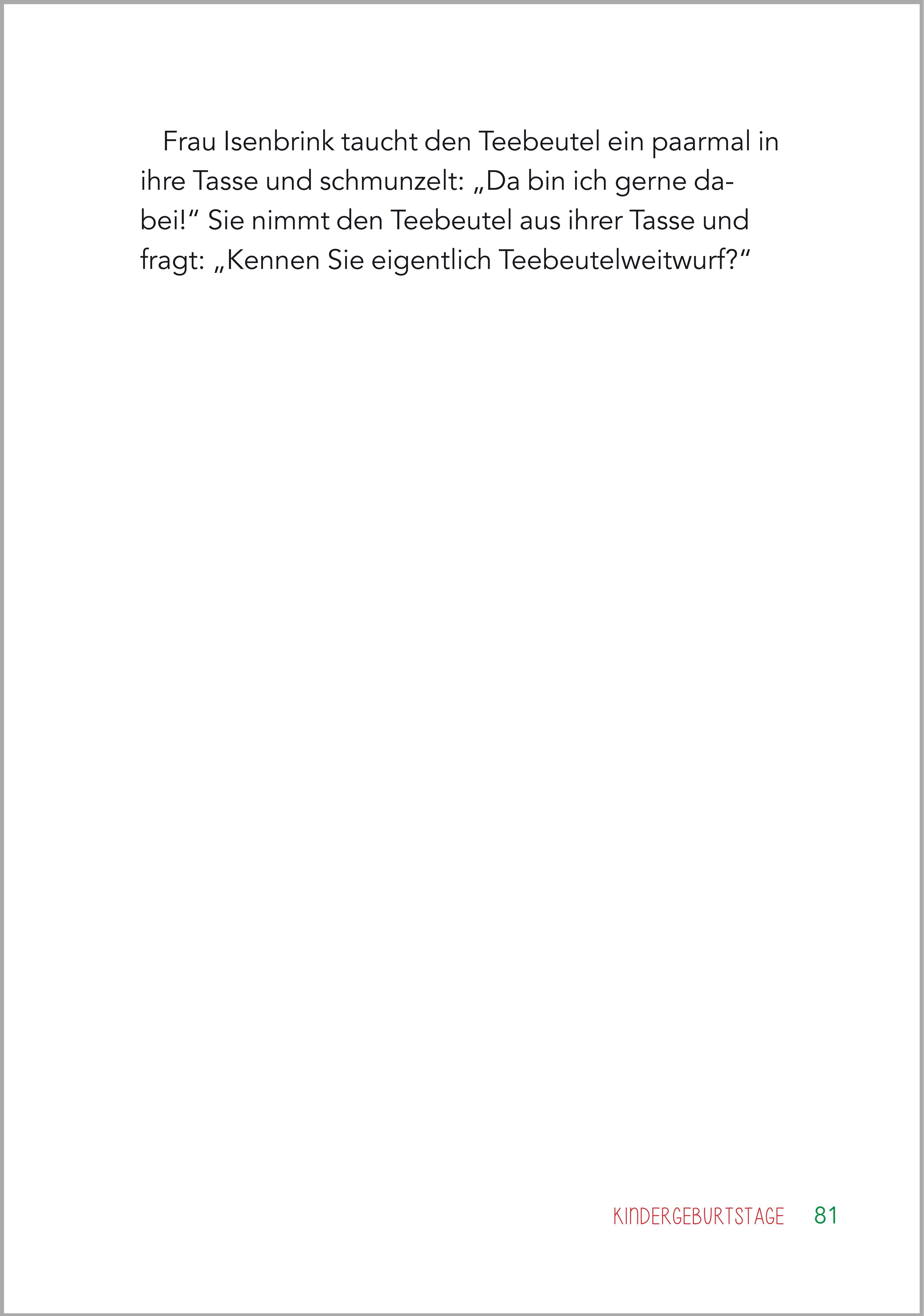 Beispielinhalt (Bild) Geschichten vom Plauderclub