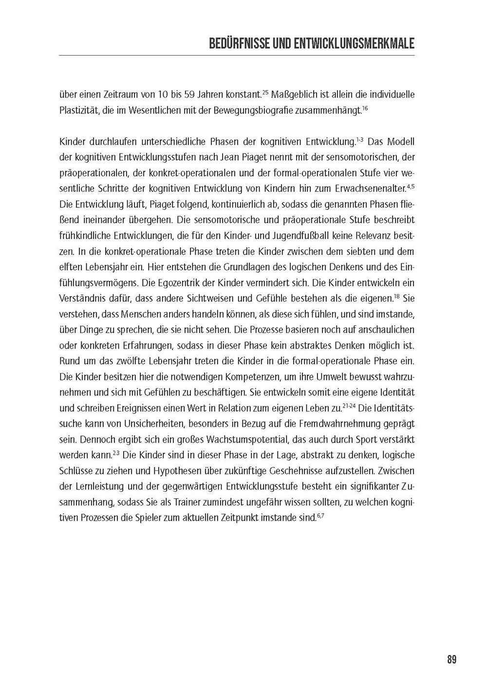 Beispielinhalt (Bild) Handbuch Kinder- & Jugendfußball