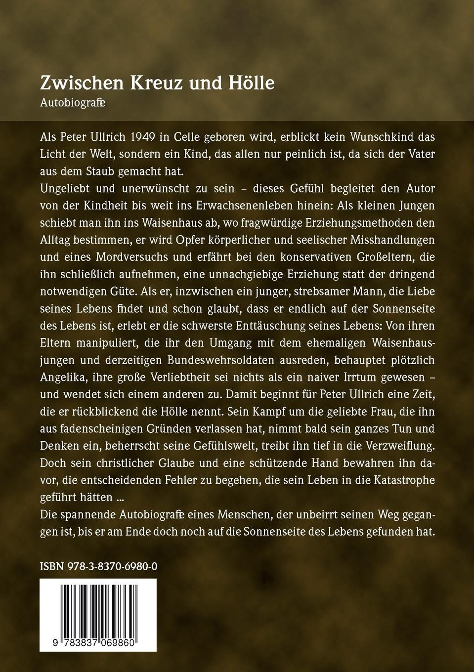 Rückseitencover Zwischen Kreuz und Hölle