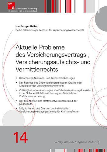 Vorderes Coverbild Aktuelle Probleme des Versicherungsvertrags-, Versicherungsaufsichts- und Vermittlerrechts