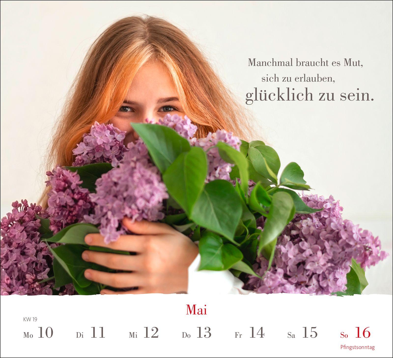 Beispielinhalt (Bild) Wochenkalender 2027: Mutig leben