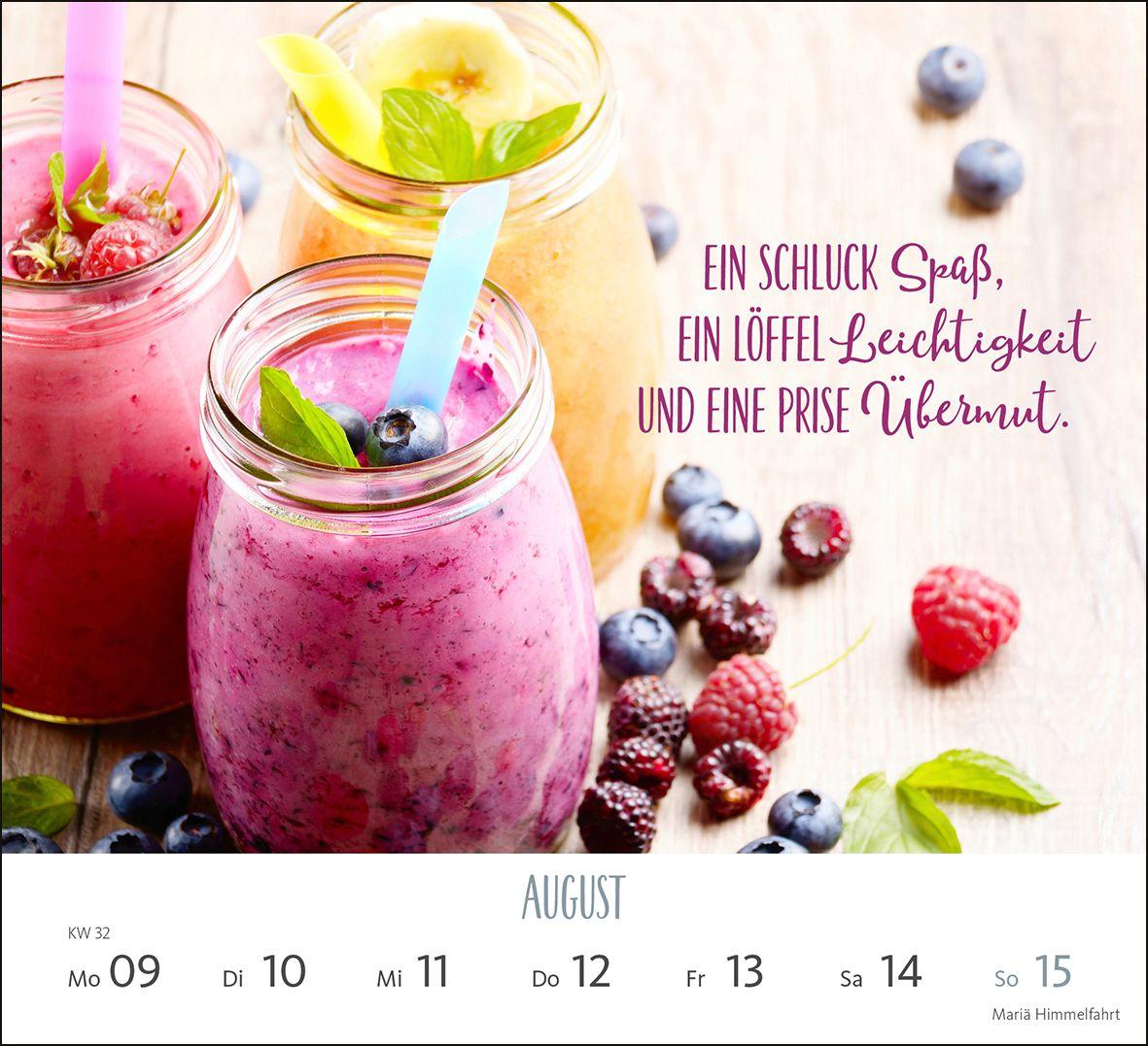 Beispielinhalt (Bild) Wochenkalender 2027: Lebe leicht