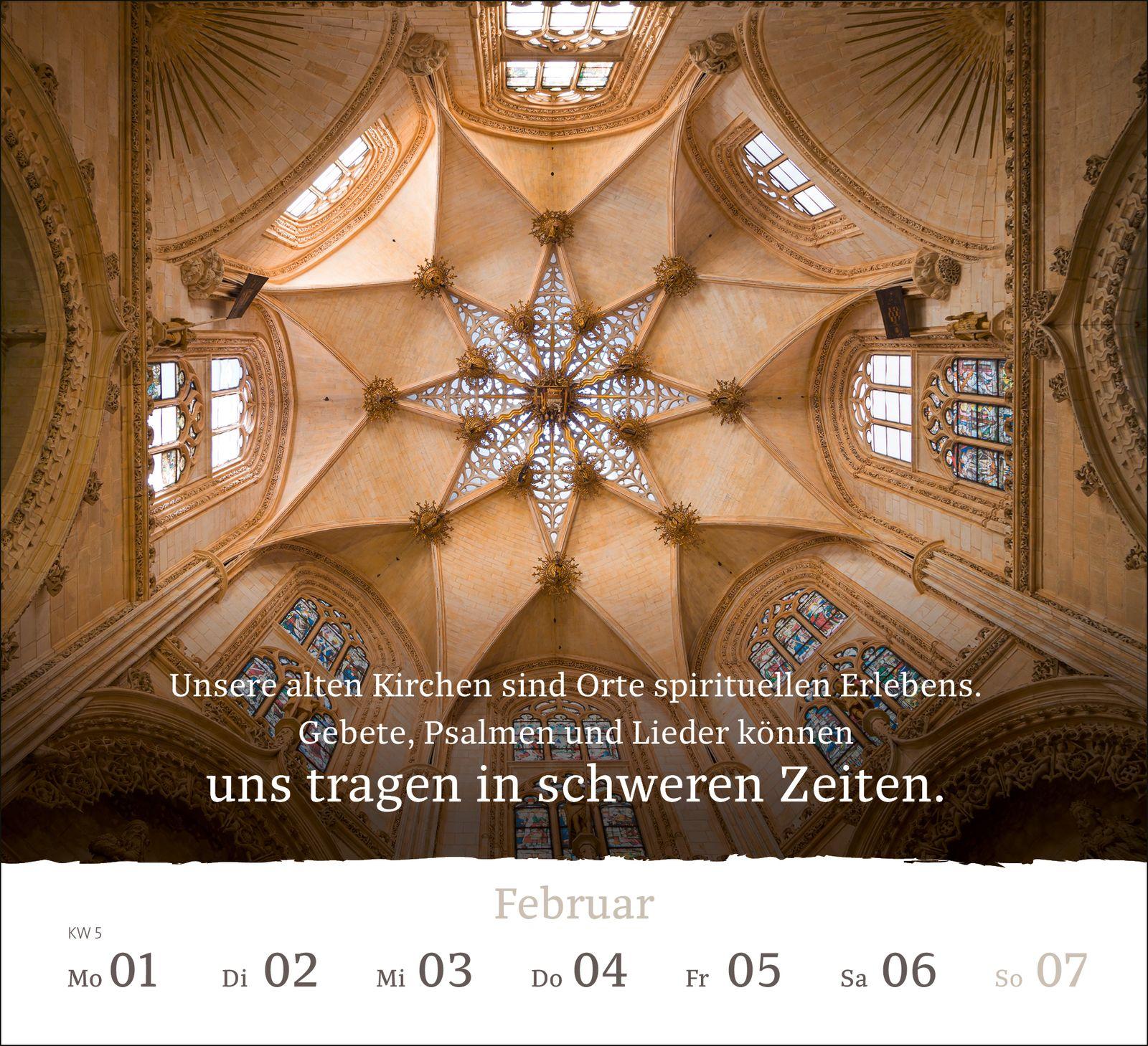 Beispielinhalt (Bild) Wochenkalender 2027: Schöne Aussichten