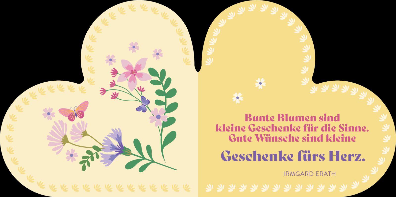 Beispielinhalt (Bild) Alles Liebe für dich