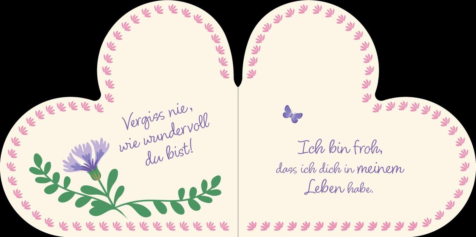 Beispielinhalt (Bild) Alles Liebe für dich