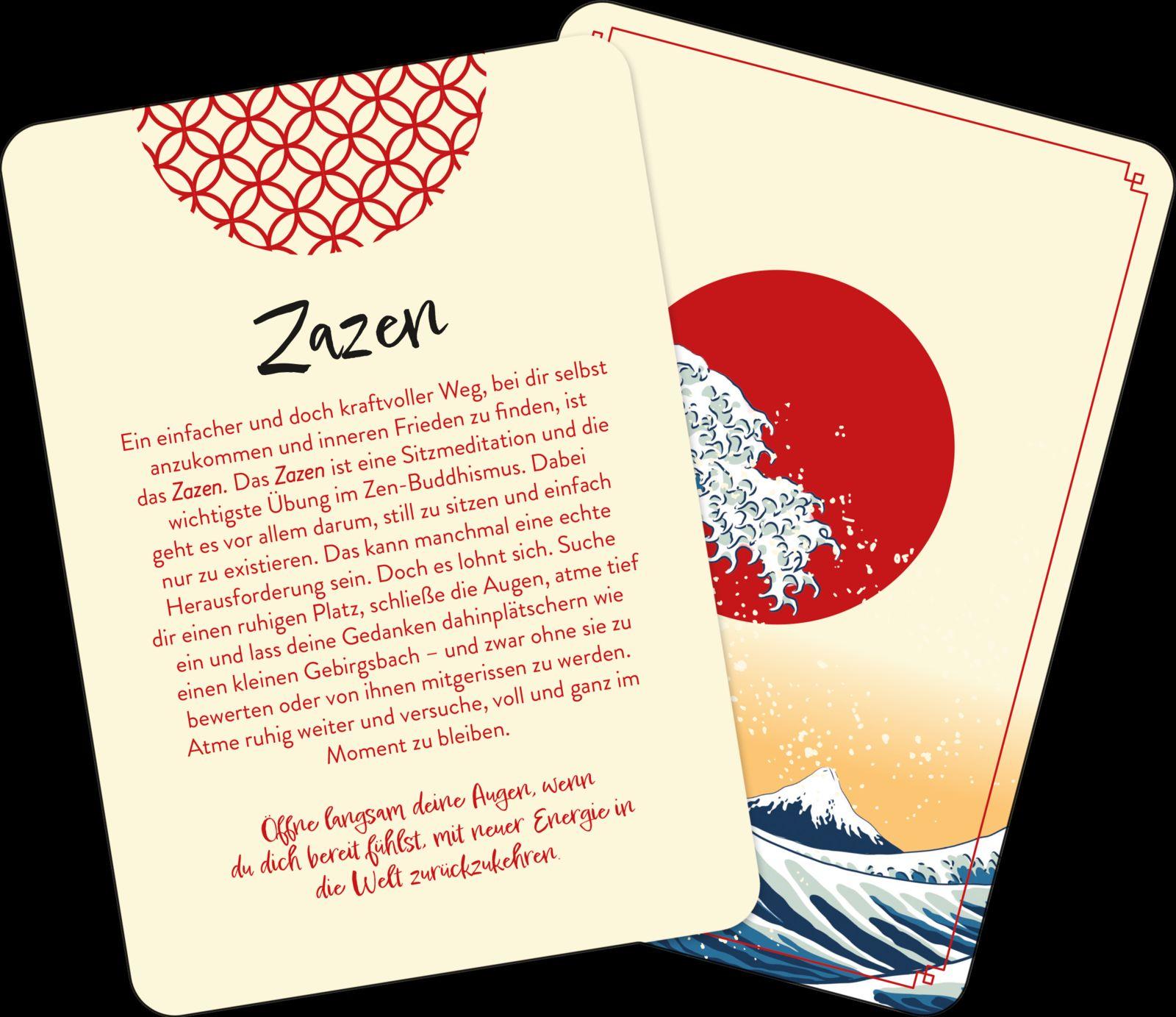 Beispielinhalt (Bild) Orakelkarten: Das Japan-Orakel