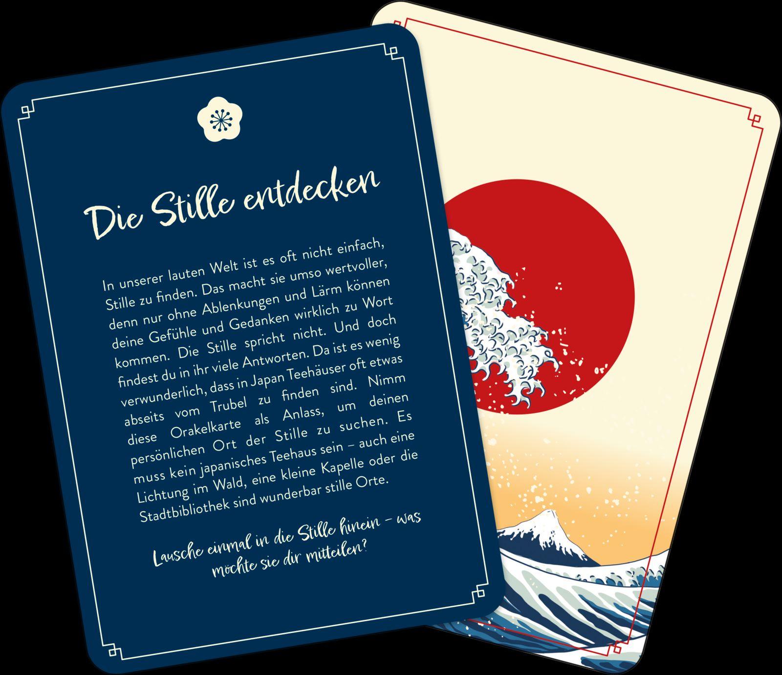 Beispielinhalt (Bild) Orakelkarten: Das Japan-Orakel
