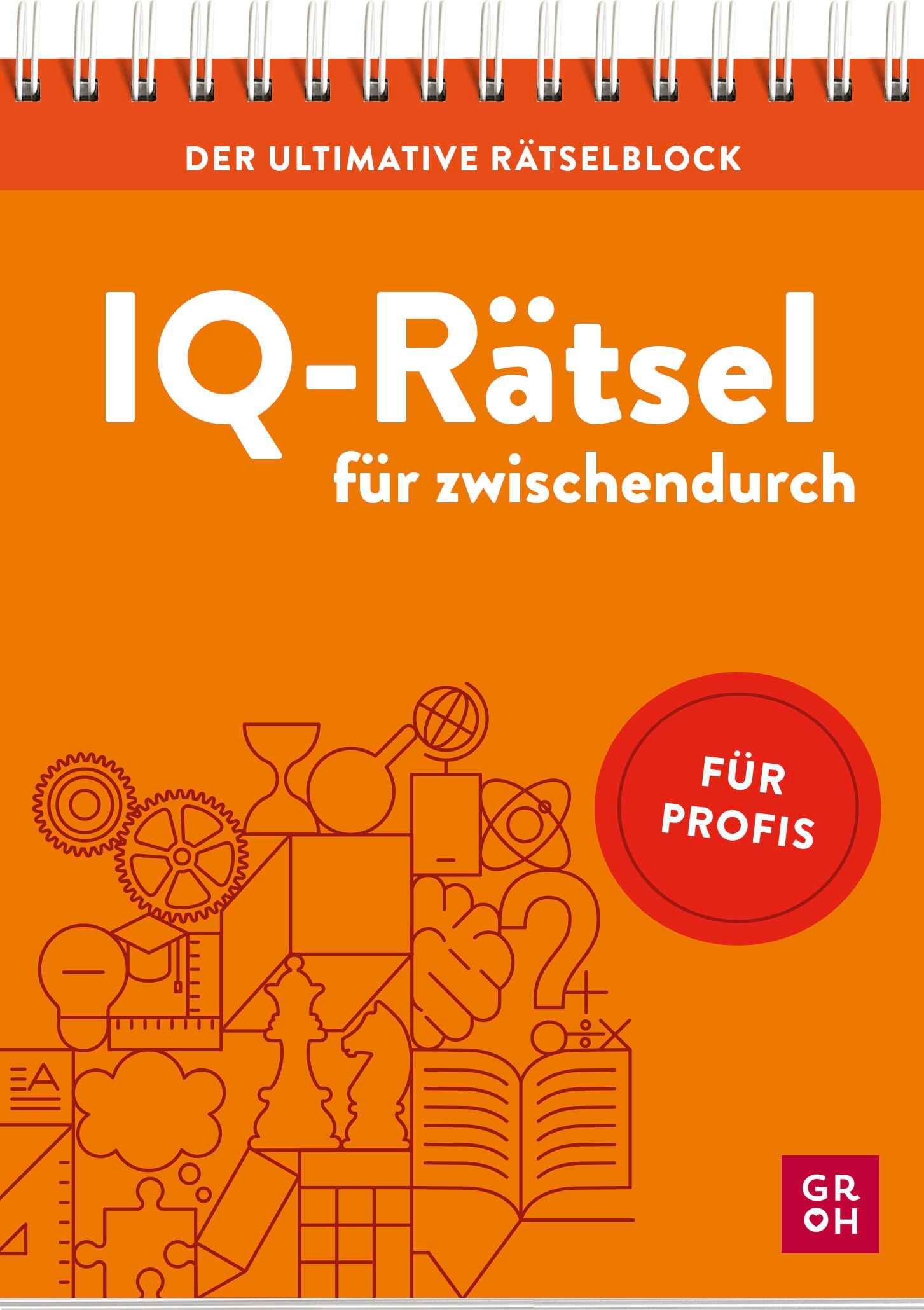 Vorderes Coverbild Der ultimative Rätselblock - IQ-Rätsel für zwischendurch