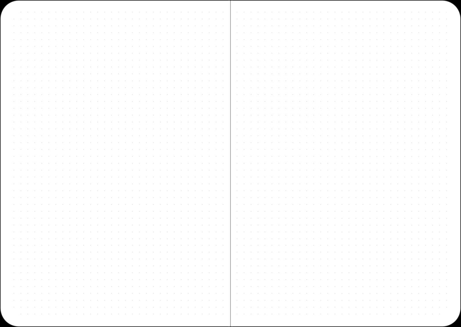 Beispielinhalt (Bild) Blütenträume Notizbuch bestickt, A5 - 240 Seiten, mint