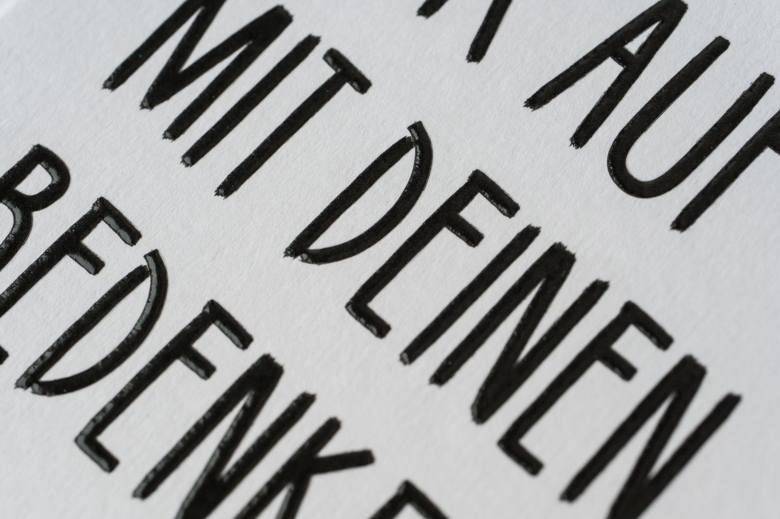 Beispielinhalt (Bild) Hör auf mit deinen Bedenken