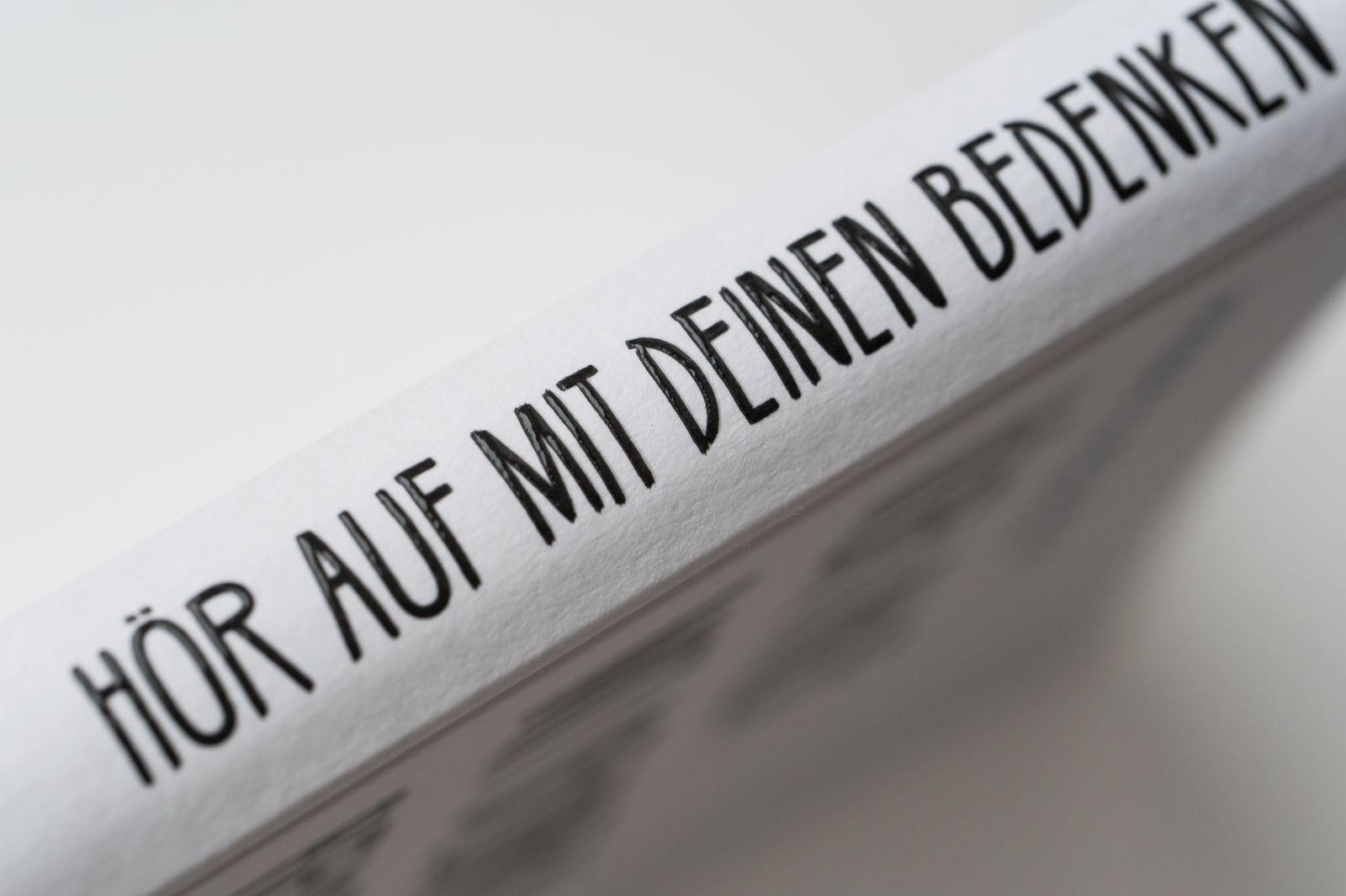 Beispielinhalt (Bild) Hör auf mit deinen Bedenken