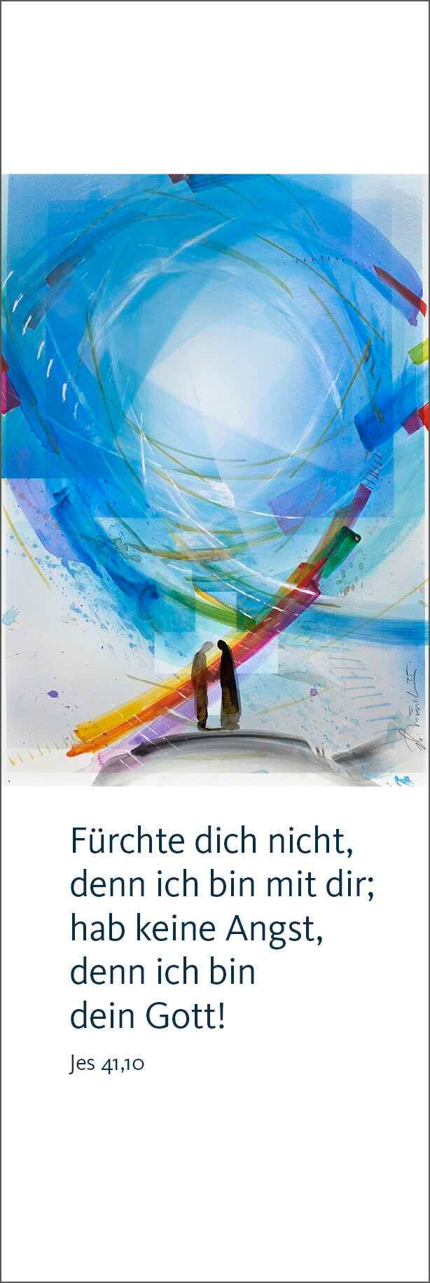 Vorderes Coverbild Jahreslosung Eberhard Münch 2027, Lesezeichen 10er-Set