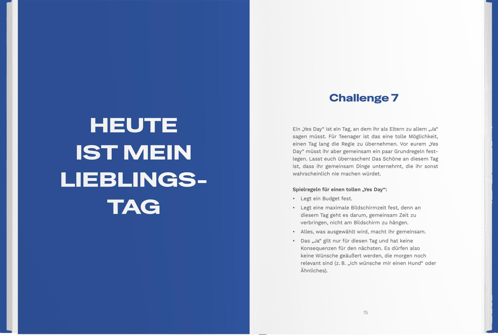 Beispielinhalt (Bild) Bildschirm aus - Familienzeit an!