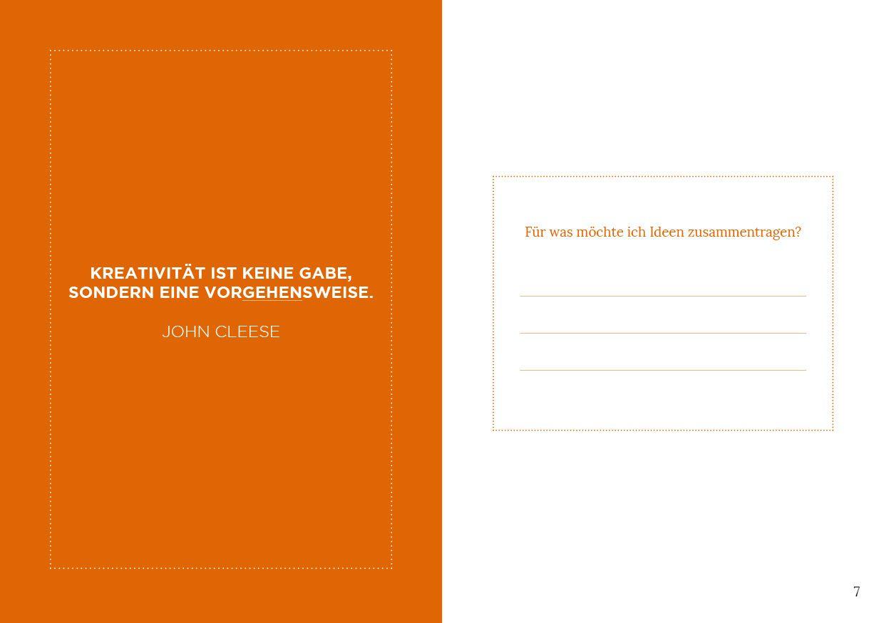 Beispielinhalt (Bild) Schritt für Schritt zu neuen Ideen