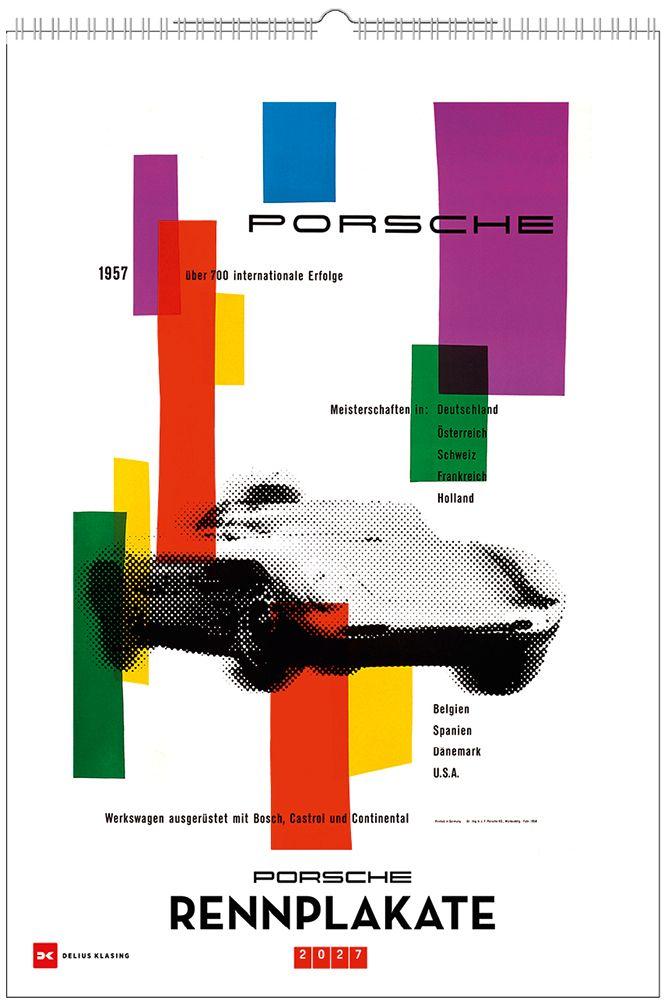 Vorderes Coverbild Porsche Rennplakate 2027