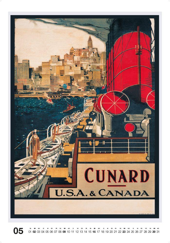 Beispielinhalt (Bild) Historische Schiffsplakate 2027